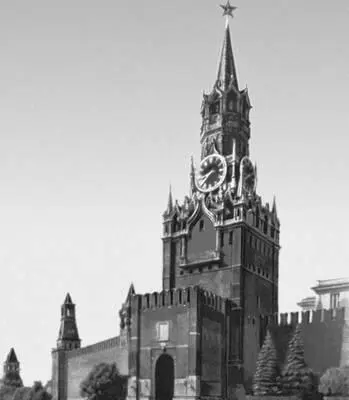 Спасская Фроловская башня До 1493 Архитектор П Солари Шатровое завершение - фото 175
