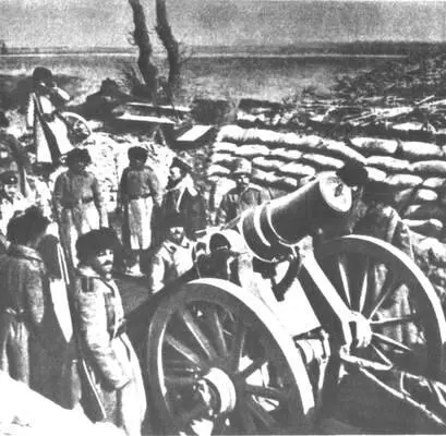 Русскояпонская война 190405 Русские мортиры на позициях Солдаты - фото 102