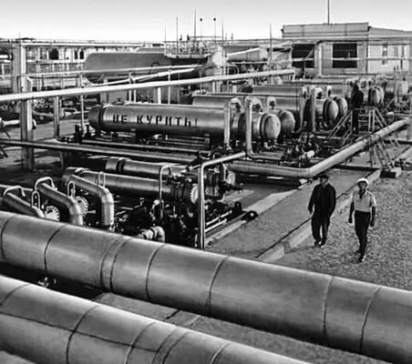 Площадка стабилизации конденсата на Шатлыкском газоконденсатном месторождении - фото 524