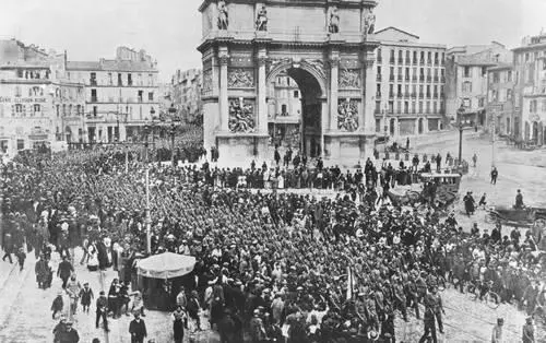 Первая мировая война 191418 Русские экспедиционные войска в Марселе - фото 111