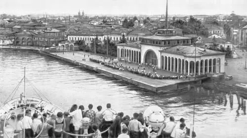 Батуми Грузинская ССР Морской вокзал Тбилиси Вид части города СССР - фото 64