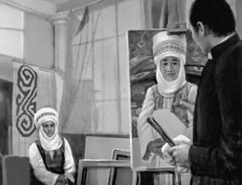 Кадр из фильма Красное яблоко Реж Т Океев 1975 КиевоПечерская лавра - фото 331