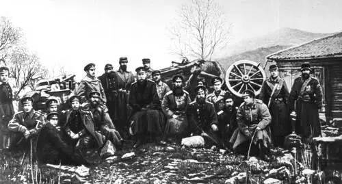 Русскотурецкая война 187778 Артиллерийская батарея на Шипке Болгария - фото 120