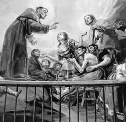 Ф Гойя Чудо св Антония 1798 Купол церкви СанАнтонио де ла Флорида - фото 310