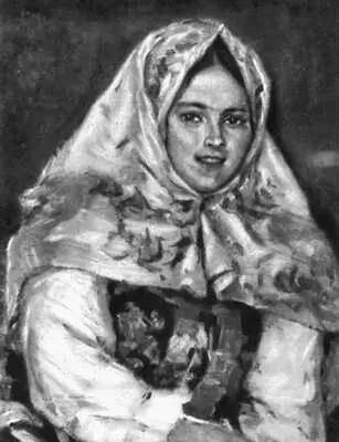 Суриков В И Сибирская красавица Портрет Е А Рачковской 1891 - фото 199
