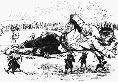 Дж Свифт Путешествия Гуливера М 1935 Илл Ж Гранвиля Дж Свифт - фото 178