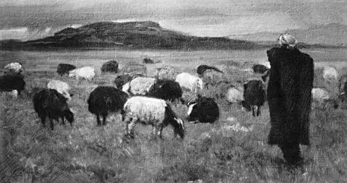 Е М Татевосян Пастух со стадом 1919 Музей искусства народов Востока - фото 390
