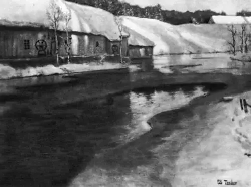 Ф Таулов Замерзающая река 1895 Музей изобразительных искусств им А - фото 398