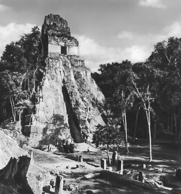 Храм I в Тикале Культура майя Ок 700 Тикамацу Мондзаэмон - фото 15