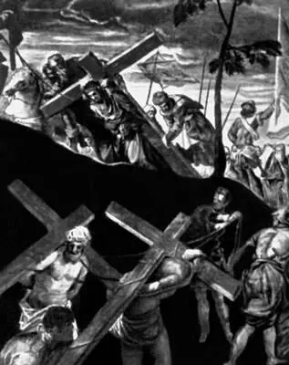 Тинторетто Несение креста 156588 Скуола ди СанРокко Венеция - фото 48