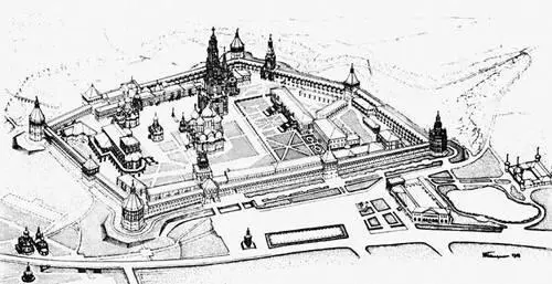 ТроицеСергиева лавра Проект реставрации архитектурного ансамбля 1963 автор - фото 231