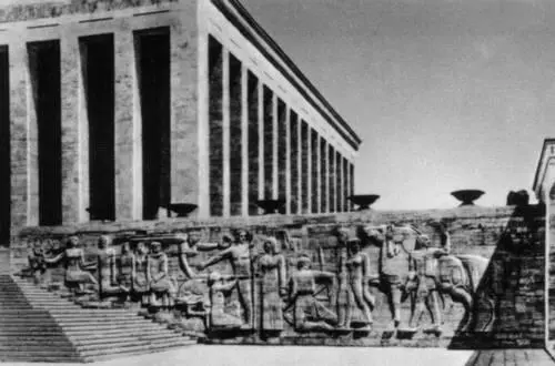 Турция Э Онат и А Арад Мавзолей Ататюрка Окончен в 1953 Анкара Турция - фото 281