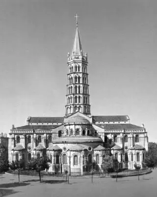 Церковь СенСернен в Тулузе 10961250 Тулуза Городспутник Мирей 1960е - фото 38