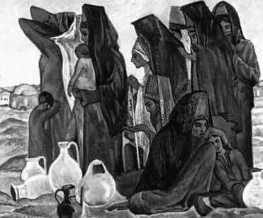 М Мамедов Моление о воде 1967 Музей изобразительных искусств Туркменской - фото 229