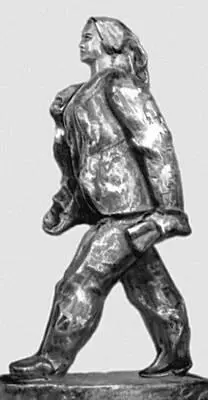 А Е Аникин Строительница Бронза 1974 Художественный фонд РСФСР - фото 37