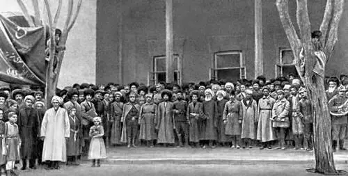 Открытие 1го Всехорезмского народного курултая 26 апреля 1920 Хивинская - фото 45