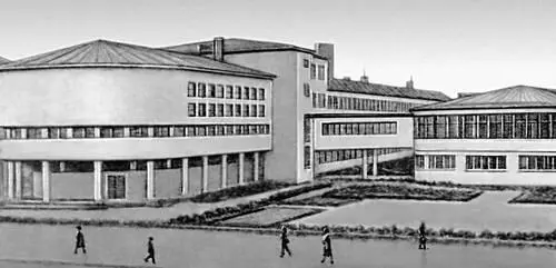 Учебные здания Школа на проспекте Стачек в Ленинграде 1932 Архитектор И И - фото 9