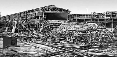 Руины Харьковского тракторного завода 1943 Приёмка свёклы Ильинецкий - фото 86