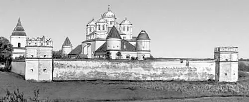 Троицкий монастырь в с Межеречье Ровенская обл 1517 вв Богоматерь - фото 155