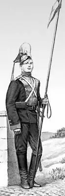 Рядовой уланского полка 1910 Офицер уланского полка 1817 Улары - фото 30