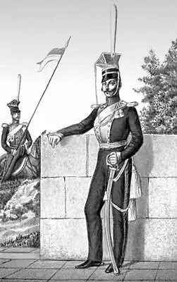 Офицер уланского полка 1817 Улары Уларыгорные индейки Tetraogallus - фото 31