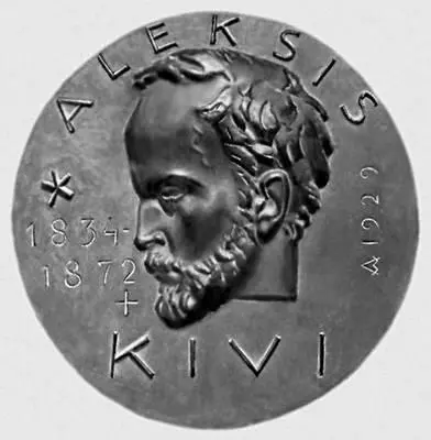 В Аалтонен Памятная медаль А Киви Бронза 1929 Финляндия Фердинанд фон - фото 172