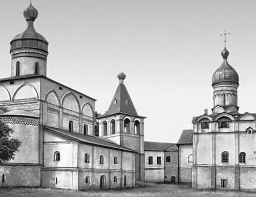 Ферапонтов монастырь Слева направо собор Рождества богородицы 1490 - фото 131