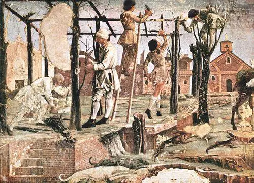 Франческо дель Косса Месяц март Фреска замка Скифаноя в Ферраре 146970 - фото 167