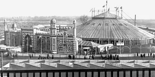 Цирк Внешний вид цирка Саразани Берлин 1930 Цирк Выступления советских - фото 86
