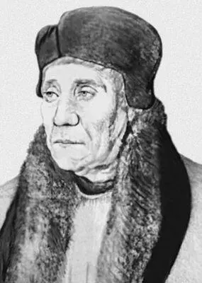 Хольбейн Уорем архиепископ Кентерберийский 1527 Рисунки черным и цветными - фото 58