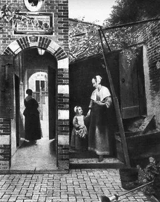 П де Хох Дворик 1658 Национальная галерея Лондон Хохлатка - фото 128
