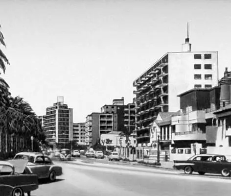 Чили Город ВиньядельМар Авенида Марина Чили Э Барреда Цветы 1950е - фото 23