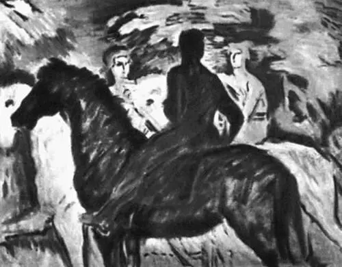 Чехия Я Прейслер Наездники 19101913 Национальная галерея Прага - фото 199