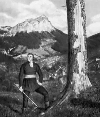 Чехословакия Кадр из фильма Яношик Реж М Фрич 1936 Чехословакия На - фото 250