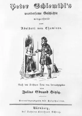 А Шамиссо Необычайная история Петера Шлемиля Нюрнберг 1839 Титульный - фото 34
