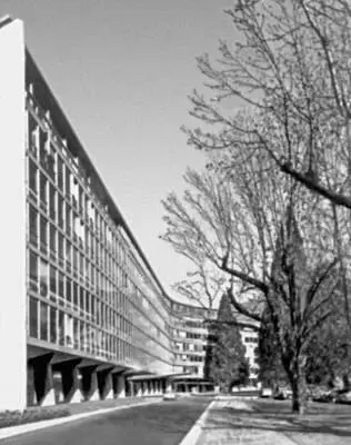 Швейцария Ж Чуми Административное здание концерна Нестле в Веве 1959 - фото 13