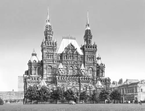 Архитектор В О Шервуд инженер А А Семёнов Исторический музей в Москве - фото 48