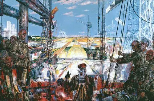 Э К Окас На строительстве электростанции 1977 Эстонская ССР - фото 72