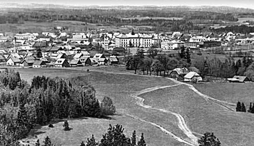 Отепя Общий вид города Э Вэльбри Мебель 1960е гг Э Вийральт Пейзаж - фото 74