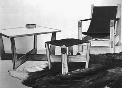 Э Вэльбри Мебель 1960е гг Э Вийральт Пейзаж окрестностей Вильянди - фото 75