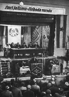 Первая сессия Антифашистского веча народного освобождения Югославии Бихач - фото 13