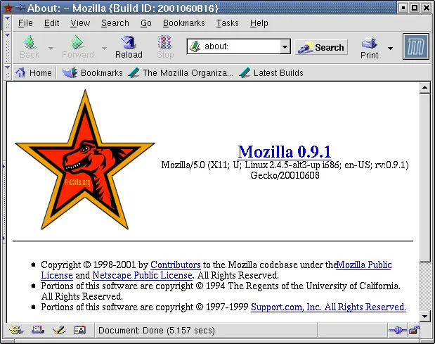 Рис 1426 Окно браузера Mozilla Проект Mozilla выпустил несколько - фото 90