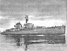 Броненосец Дейчланд на котором в марте 1939 года в Мемель прибыл - фото 5