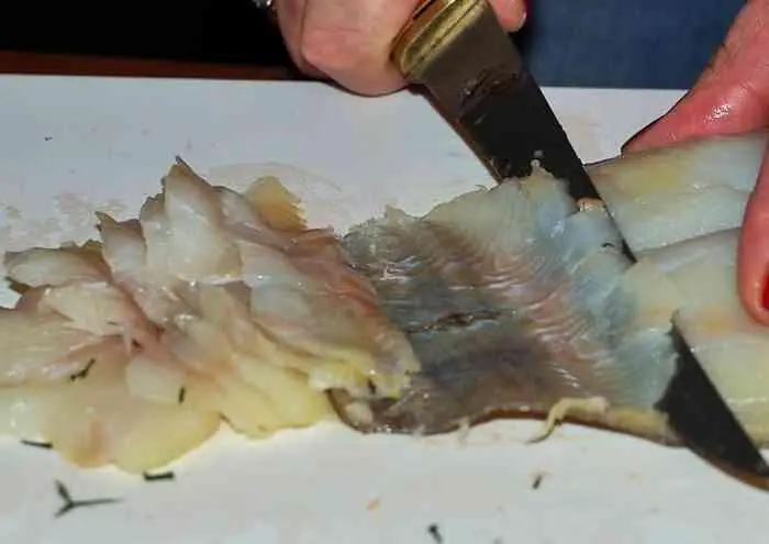 SALMON лососевый нож его правильнее отнести к FILLET филейным ножам - фото 146