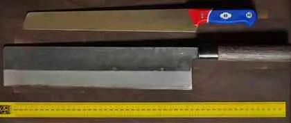 Нож для нарезки арбуза Watermelon knife и Suikakiri Японские кухонные ножи - фото 217