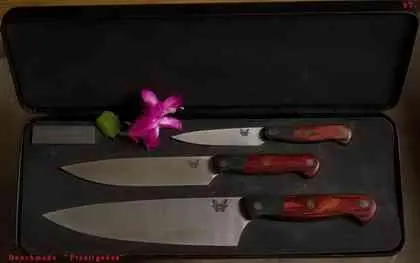 CHEF длина 335 мм клинок 200 мм ширина 50 мм толщина 36 мм вес 240 - фото 509