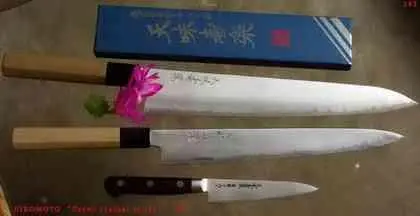 Hiromoto Santoku G3 190mm AS 160mm Damaskus 160mm - фото 571