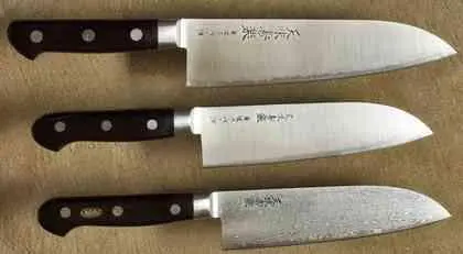 Hiromoto Santoku G3 190mm AS 160mm Damaskus 160mm Hiromoto AS Gyuto - фото 573