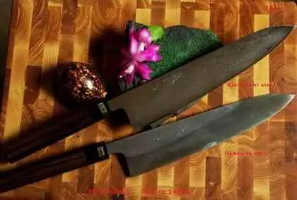 Профессиональная серия делается ручной ковкой из белой или голубой стали с HRC - фото 641