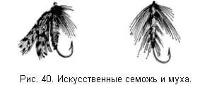 Искусственные мухи для ужения семги отличаются от форелевых мух своей величиной - фото 41